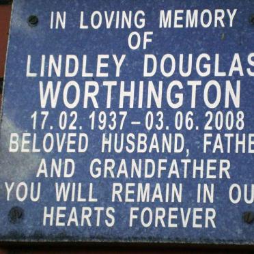 WORTHINGTON Lindley Douglas 1937-2008
