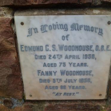 WOODHOUSE Edmund G.S. -1958 &amp; Fanny -1958