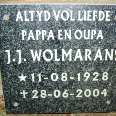 WOLMARANS J.J. 1928-2004
