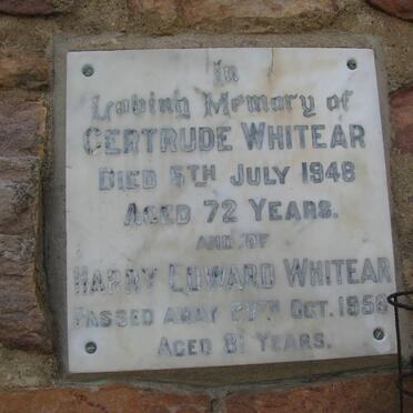 WHITEAR Harry Edward -1956 &amp; Gertrude