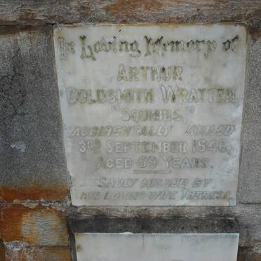 WRATTEN Arthur Goldsmith -1946