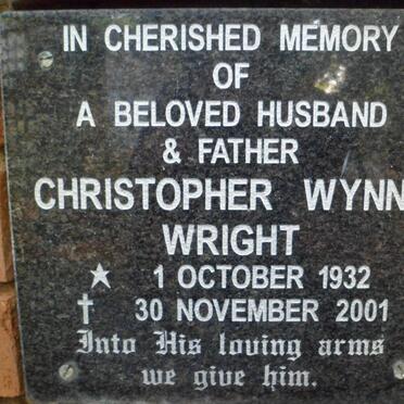 WRIGHT Christopher Wynne 1932-2001