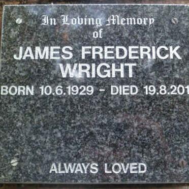 WRIGHT James Frederick 1929-2011