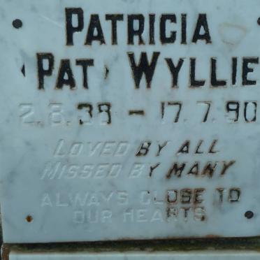 WYLLIE Patricia 1938-1990