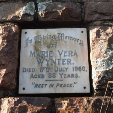 WYNTER Marie Vera -1960