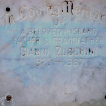 ZUCCHINI Gianni 1921-1987