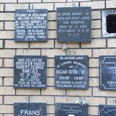 VLOTMAN :: JANSE VAN RENSBURG :: BANTJES :: BLACKBEARD  