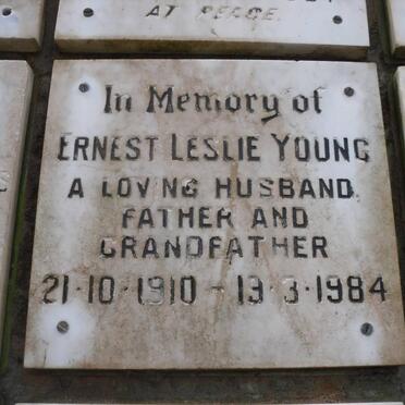 YOUNG Ernest Leslie 1910-1984