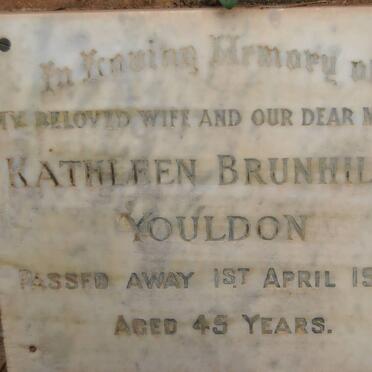 YOULDON Kathleen Brunhilda -1957