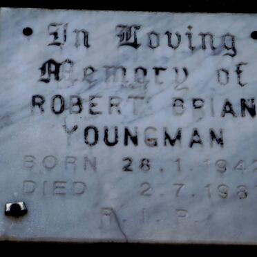YOUNGMAN Robert Brian 1942-1987