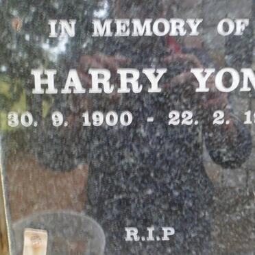 YON Harry 1900-1979
