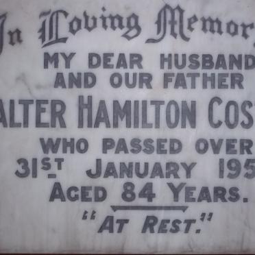 COSTELLO Walter Hamilton -1952