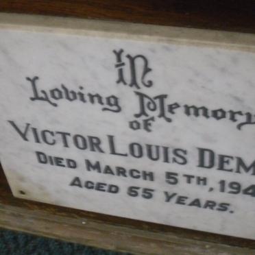 DEMAN Victor Louis -1943