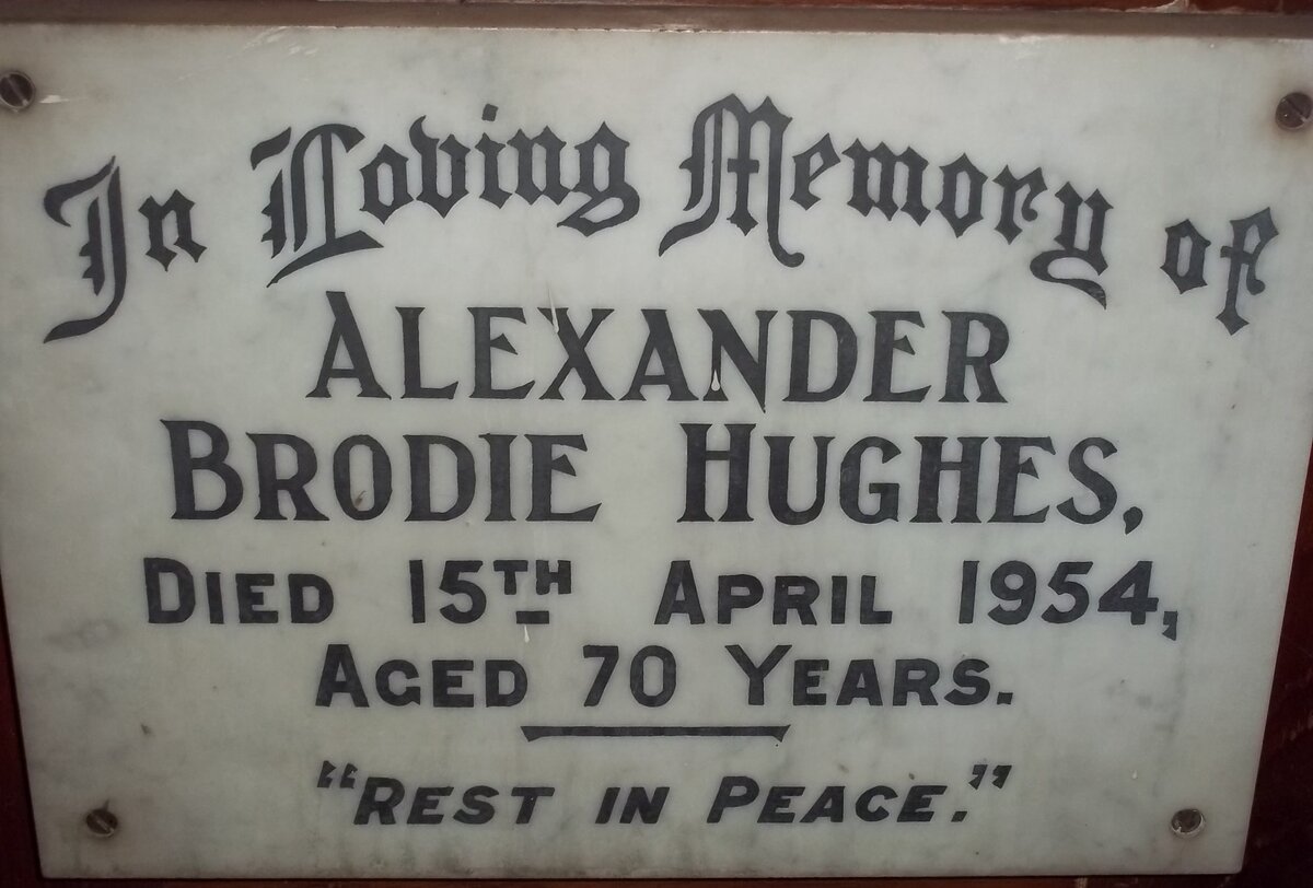 HUGHES Alexander Brodie -1954