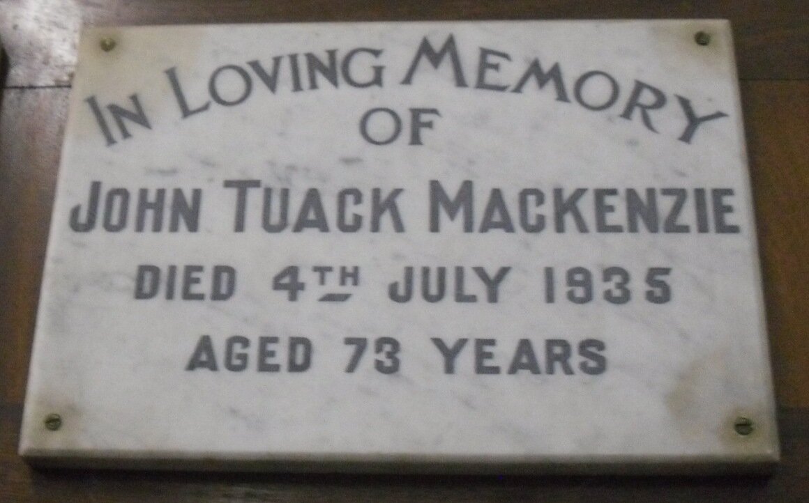 MACKENZIE John Tuack -1935