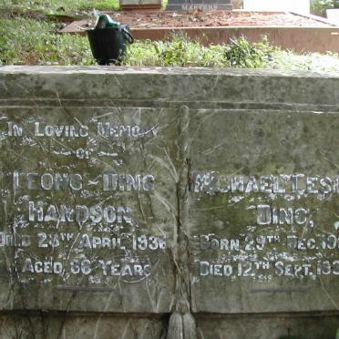 DING Leong nee HANDSON -1936 :: DING Michael Leslie 1926-1934