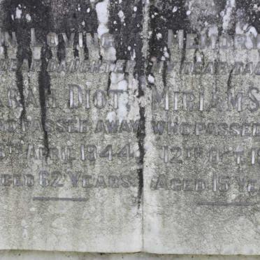 DIOT Sarah -1944 :: SCOTT Miriam -1916