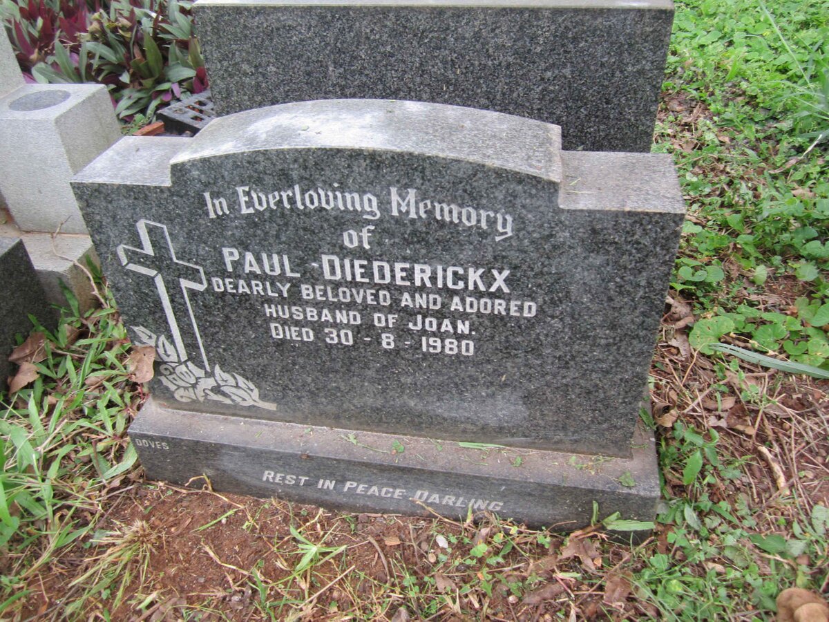 DIEDERICKX Paul -1980