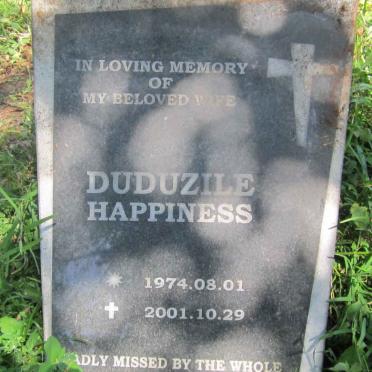 DUDUZILE Happiness 1974-2001
