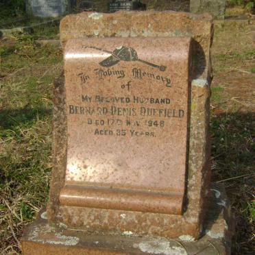 DUFFIELD Bernard Denis -1948