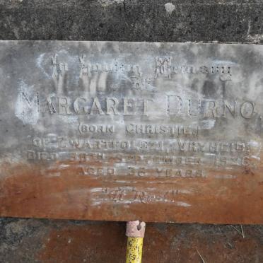 DURNO Margaret nee CHRISTIE -1926