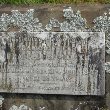 DUCKWORTH Frank -1942