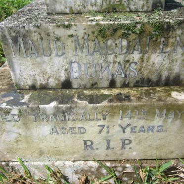 DUKAS Maud Magdalene -1963