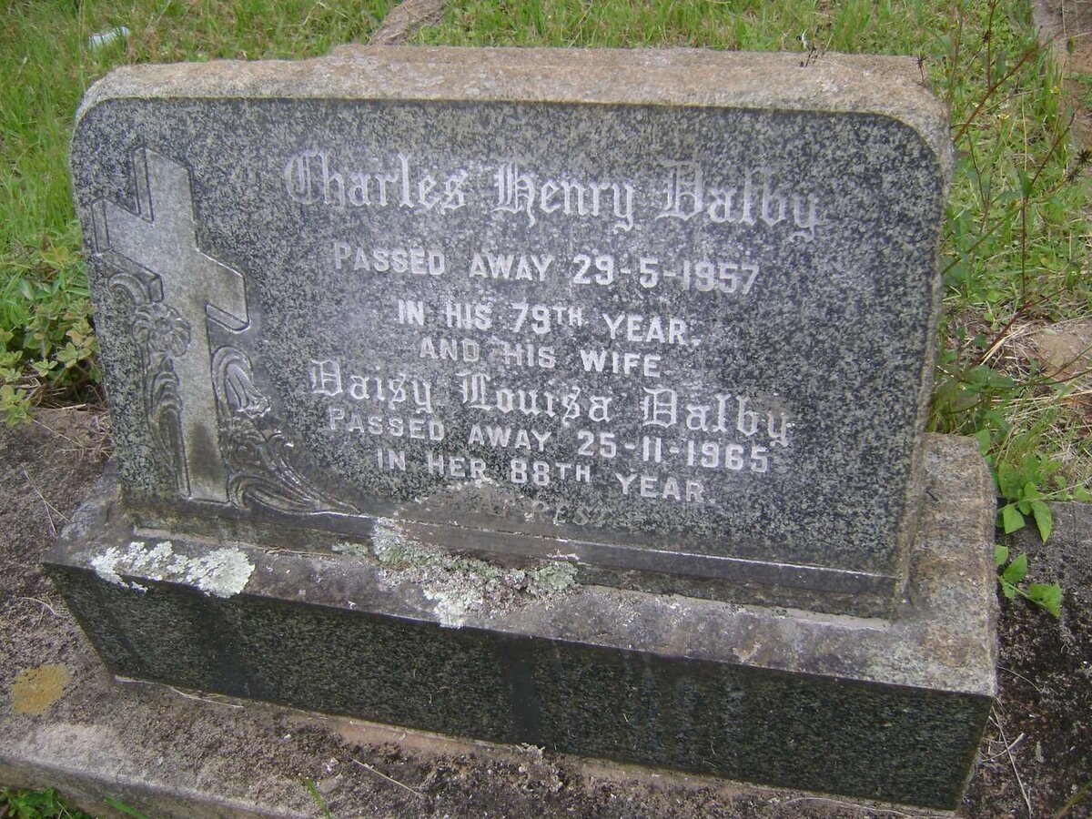 DALBY Charles Henry -1957 &amp; Daisy Louisa -1965