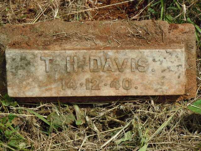 DAVIS T.H. -1940