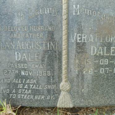DALE Alan Augustine -1968 &amp; Vera Florence 1907-1995