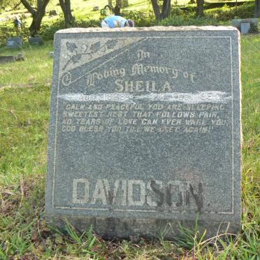 DAVIDSON Sheila -1954