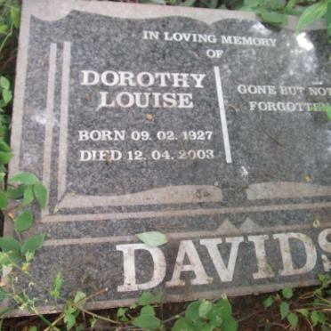 DAVIDS Dorothy Louise 1927-2003