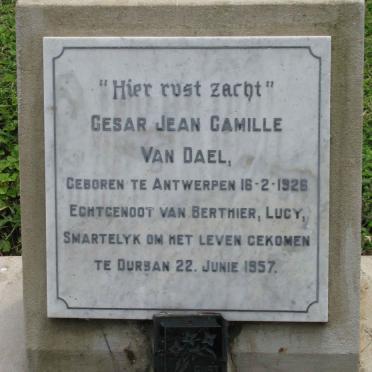 DAEL Cesar Jean Camille, van 1926-1957