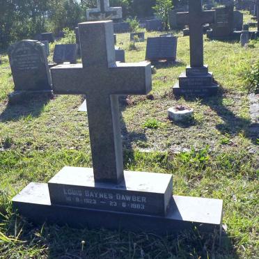  DAWBER Louis Baynes1923-1983