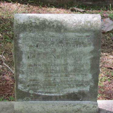 DAVIS Ellen -1936 :: MOOLMAN Susanna S.M. 1925-1935