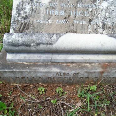 DAVIDSON James -1919 :: DICK John -1927 :: DAVIDSON Isabella nee SHEPHERD -1962