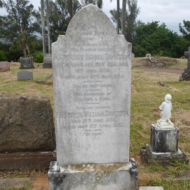 DAVIDSON Frederick William 1873-1952 &amp; Margaret Isobel 1878-1943