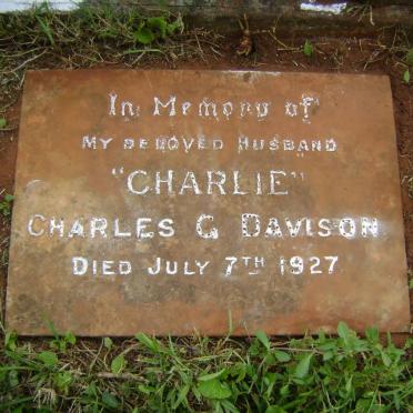 DAVISON Charles G. -1927