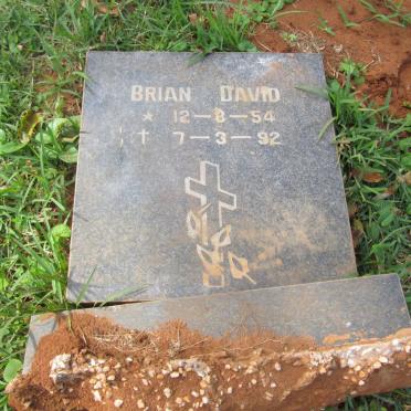DAVID Anthony Brian 1954-1992