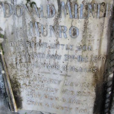 MUNRO Donald Milner -1948