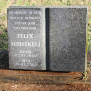 DLAMINI Felix Mbhekeli 1940-2002