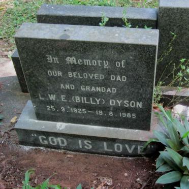 DYSON L.W.E. 1925-1985