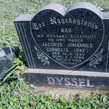 DYSSEL Jacobus Johannes Cornelis 1936-1986