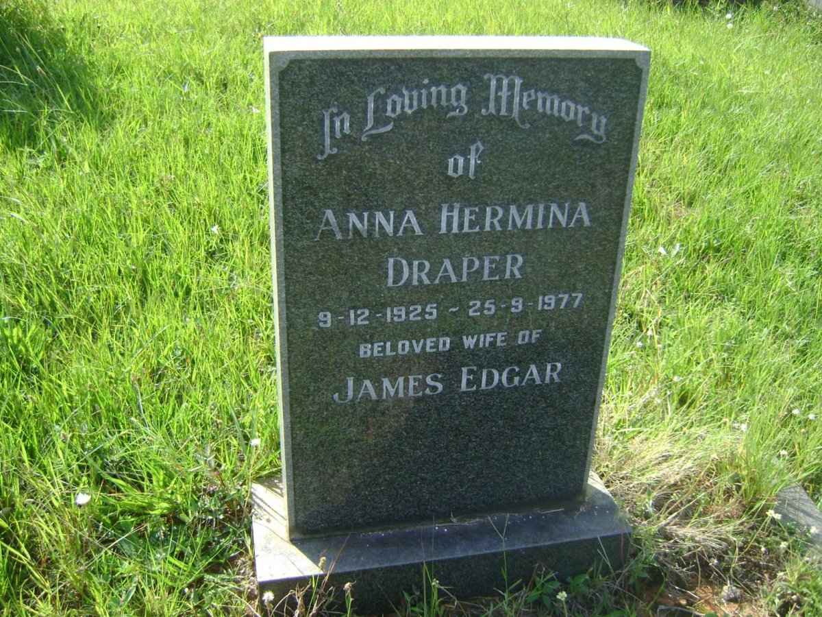DRAPER Anna Hermina 1925-1977
