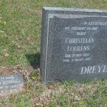 DREYER Christiaan Lourens 1897-1962 &amp; Catharina Maria 1898-1979 :: DREYER Willem Adriaan 1921-1979
