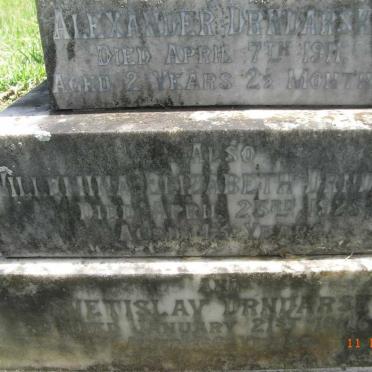 DRNDARSKY Alexander -1911  :: DRNDARSKY Svetislav -1946 &amp; Wilhelmina Elizabeth -1925