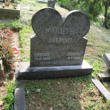 DELPORT Marietjie 1959-1998