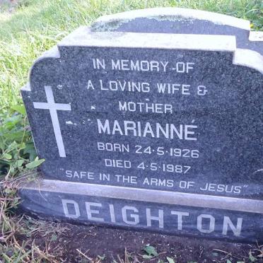 DEIGHTON Marianne 1926-1987