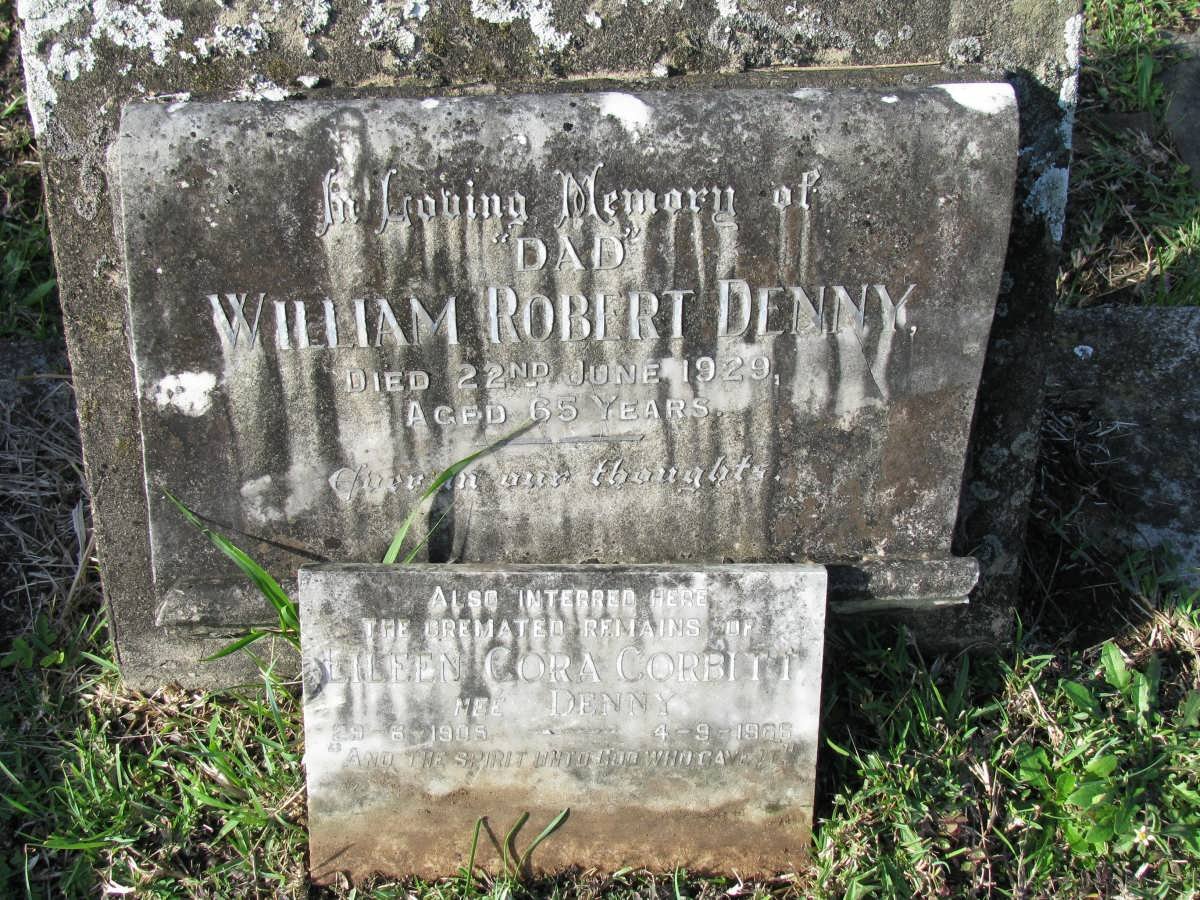 DENNY William Robert -1929 :: CORBITT Eileen Cora nee DENNY 1905-1966