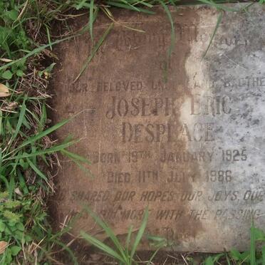 DESPLACE Joseph Eric 1925-1986